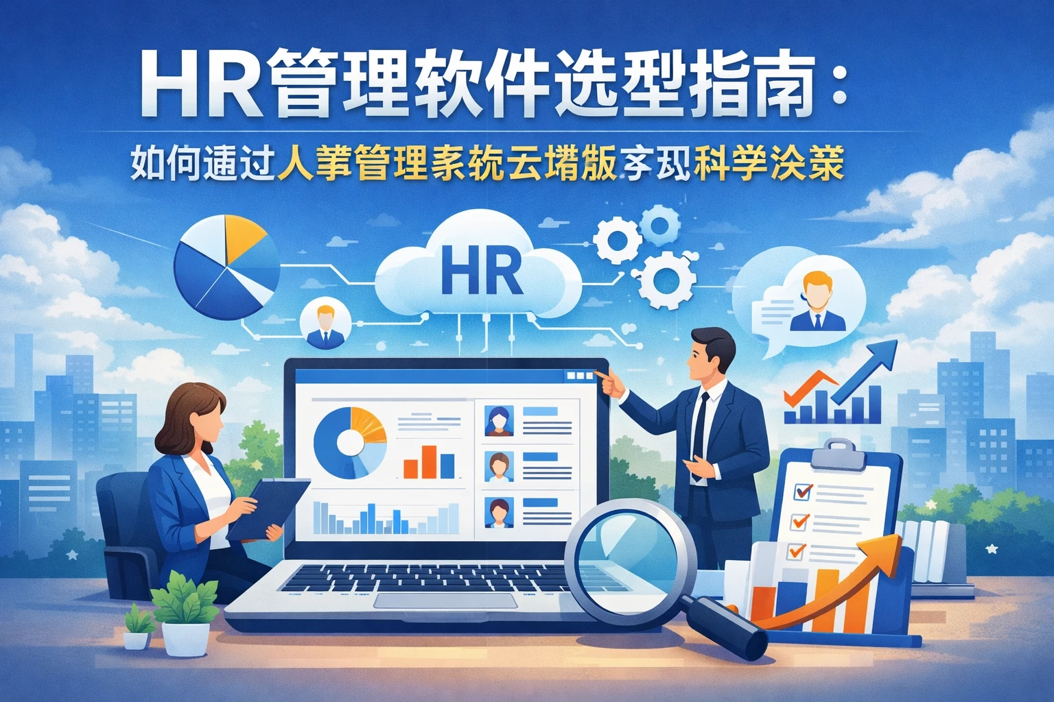HR管理软件选型指南:如何通过人事管理系统云端版实现科学决策