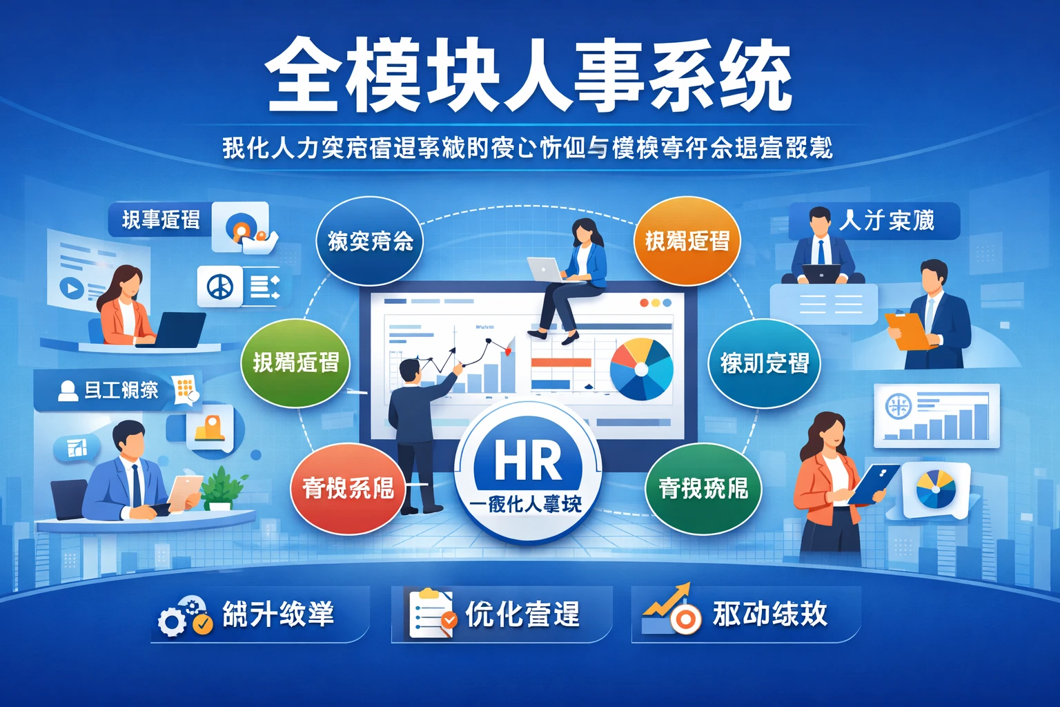 全模块人事系统:现代人力资源管理系统的核心价值与绩效考评系统实践