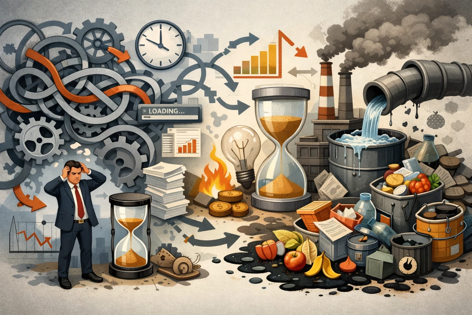 流程效率低下与资源浪费