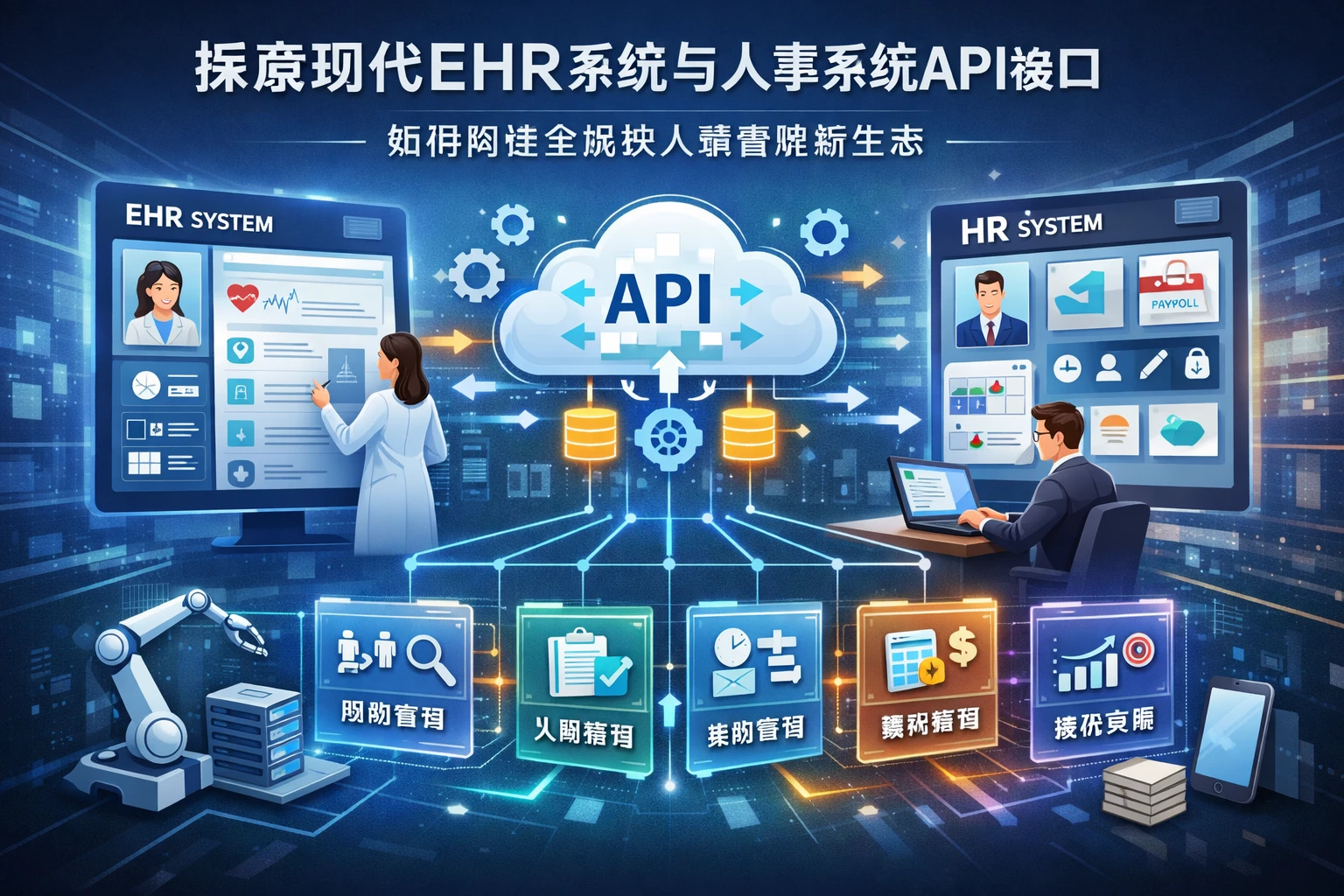 探索现代EHR系统与人事系统API接口如何构建全模块人事管理新生态