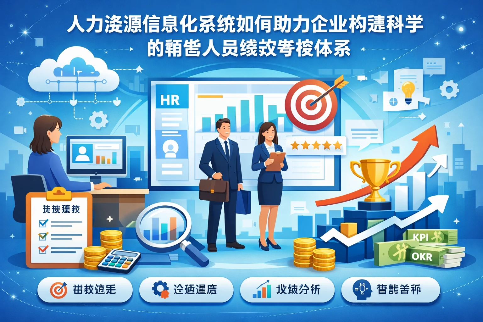 人力资源信息化系统如何助力企业构建科学的销售人员绩效考核体系