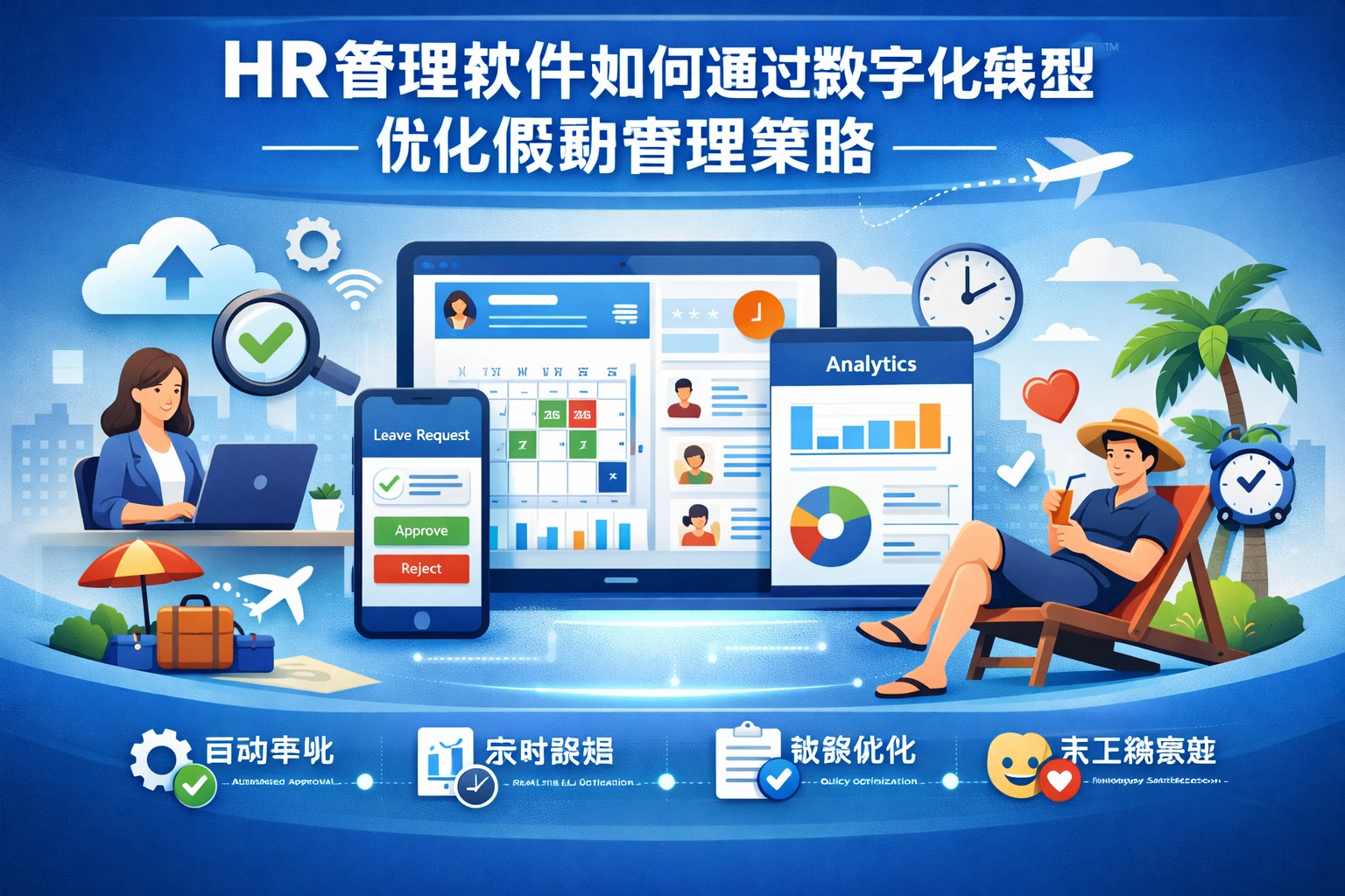 HR管理软件如何通过数字化转型优化假期管理策略