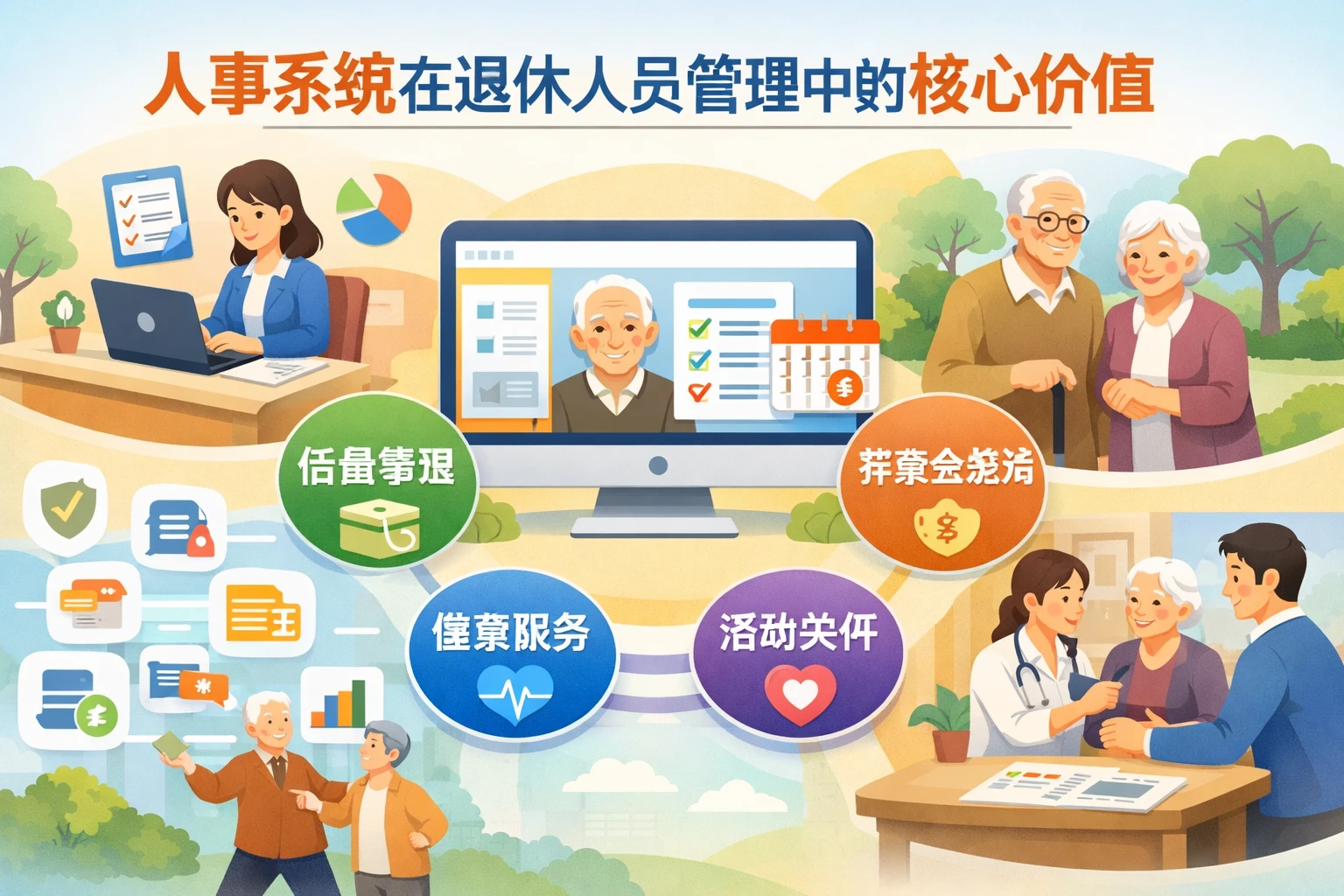 人事系统在退休人员管理中的核心价值