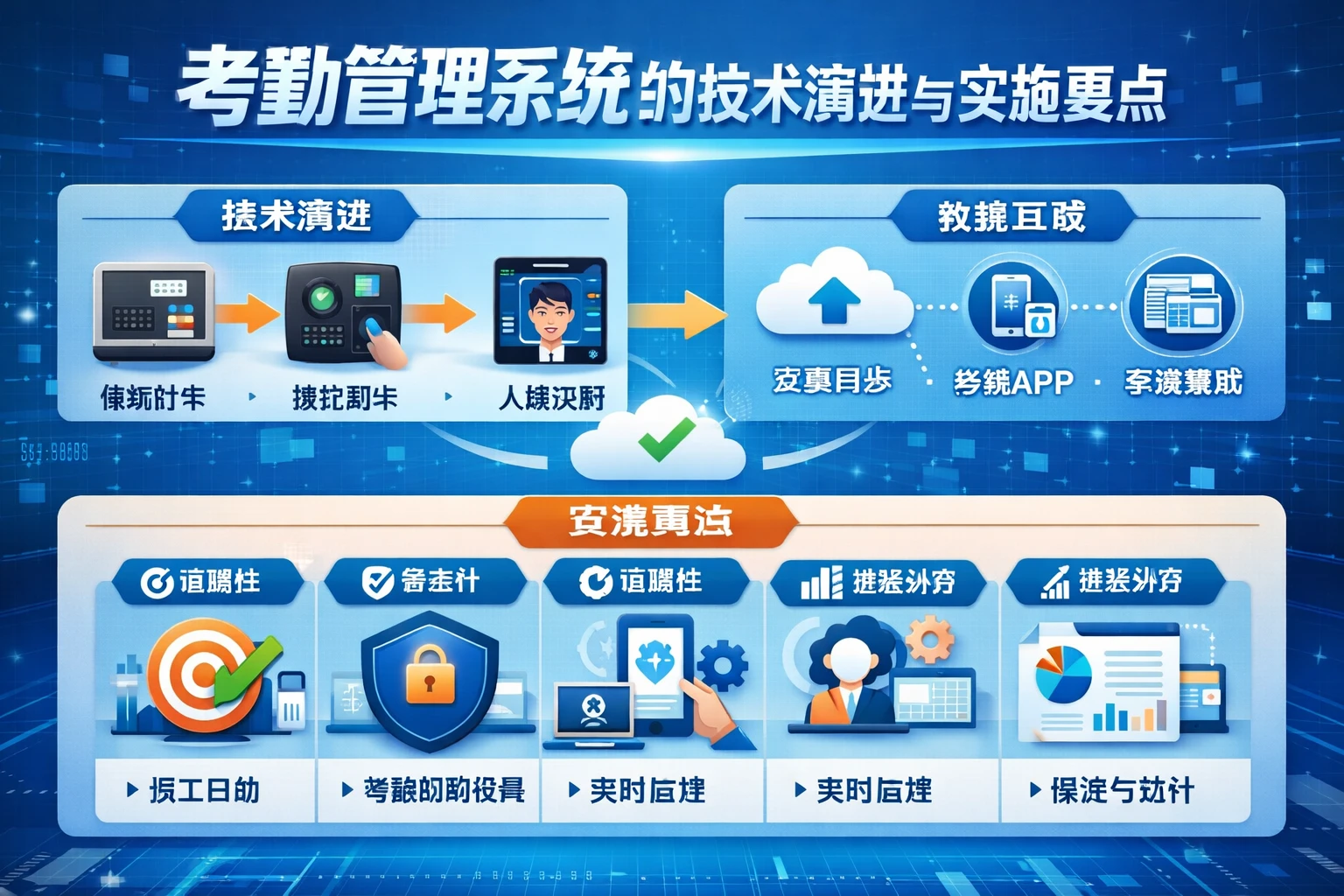 考勤管理系统的技术演进与实施要点