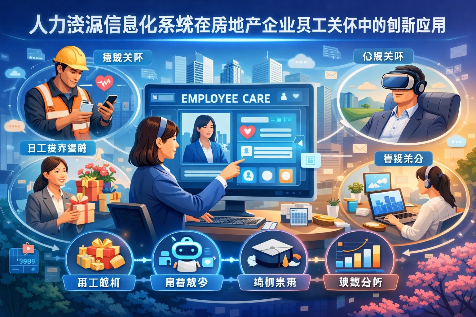 人力资源信息化系统在房地产企业员工关怀中的创新应用