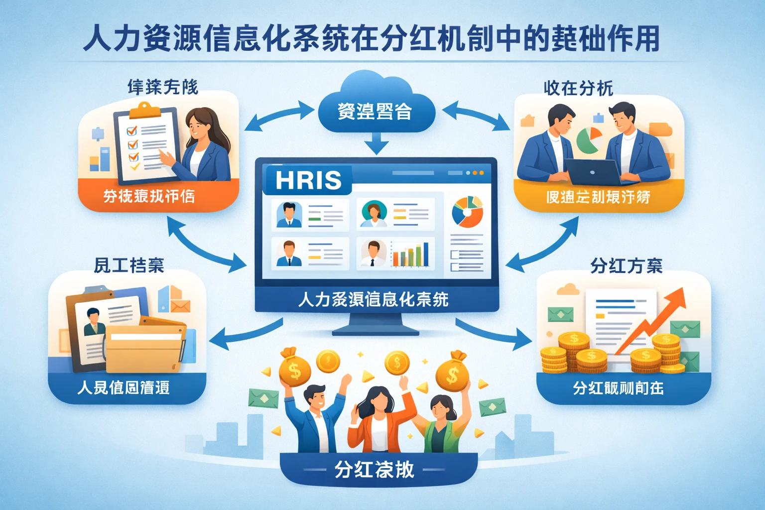 人力资源信息化系统在分红机制中的基础作用