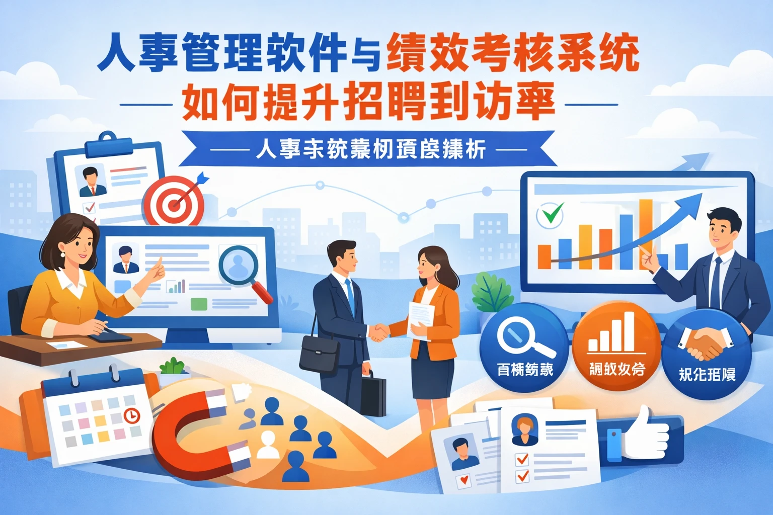 人事管理软件与绩效考核系统如何提升招聘到访率——人事系统案例深度解析