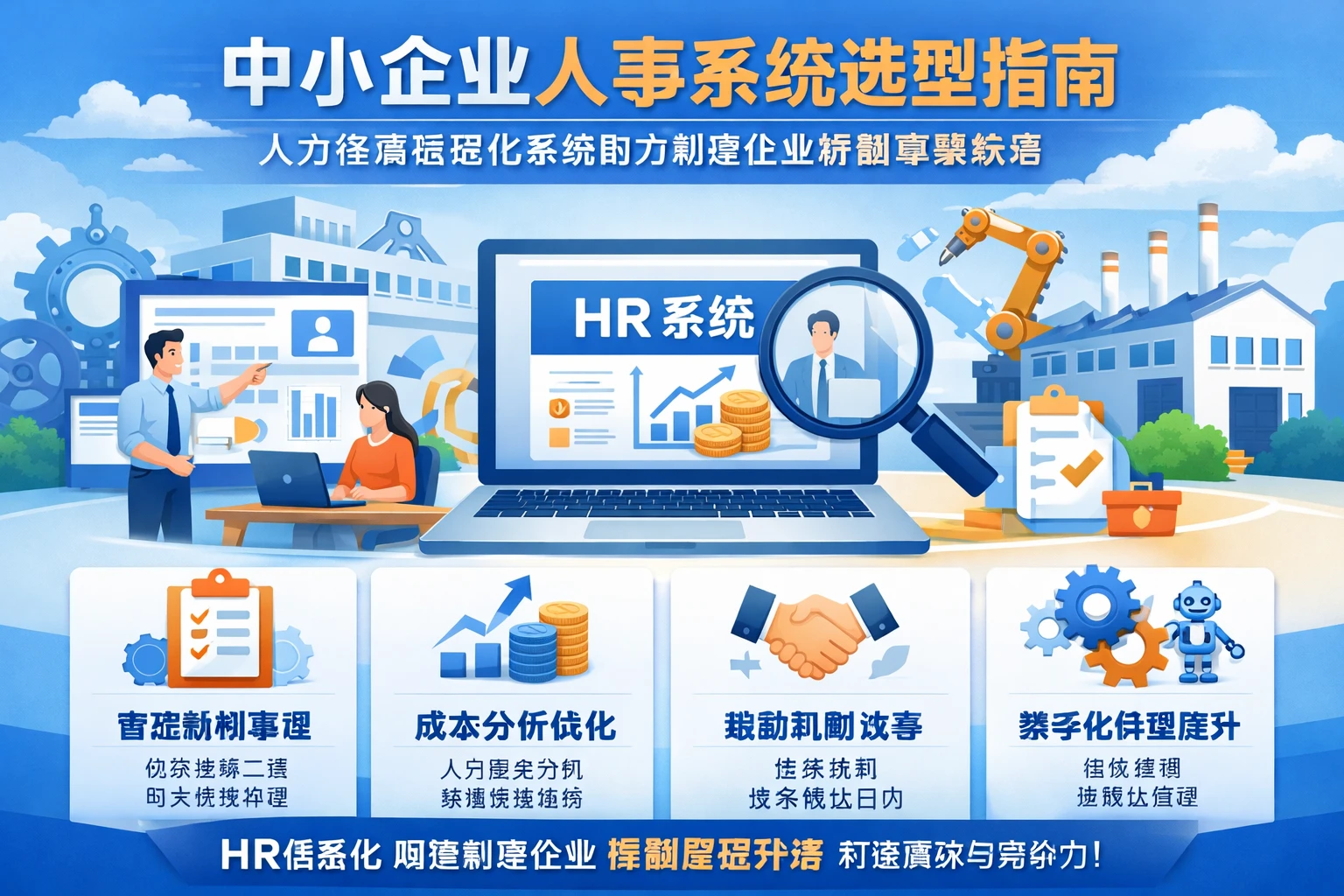 中小企业人事系统选型指南：人力资源信息化系统助力制造企业薪酬策略转型