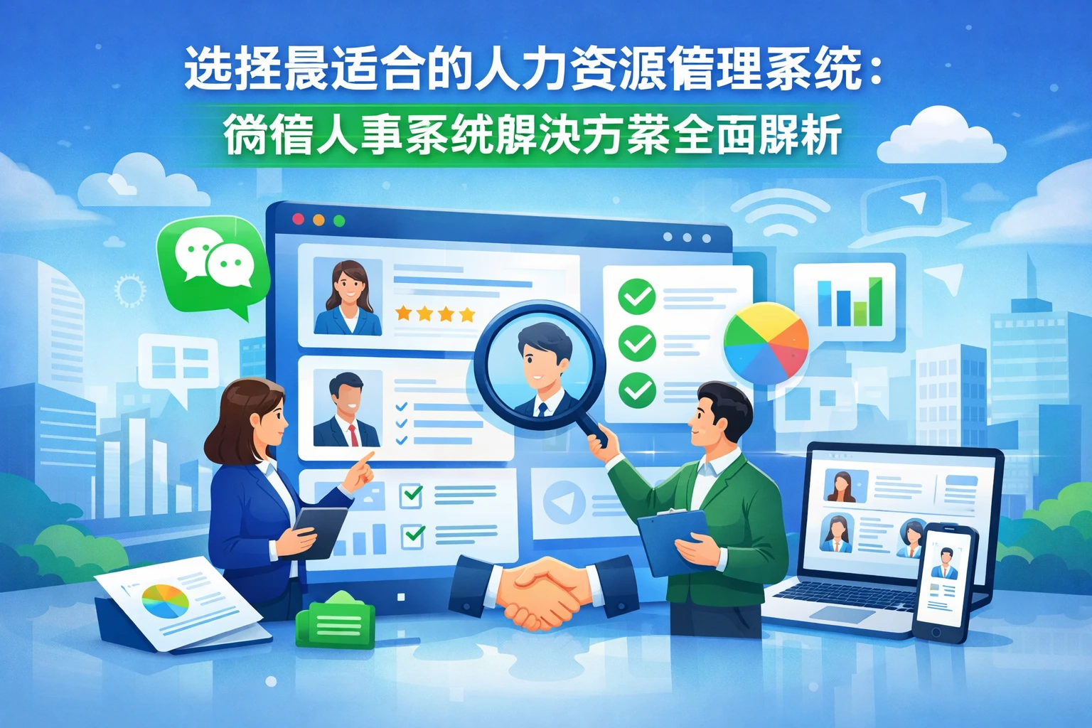 选择最适合的人力资源管理系统：微信人事系统解决方案全面解析