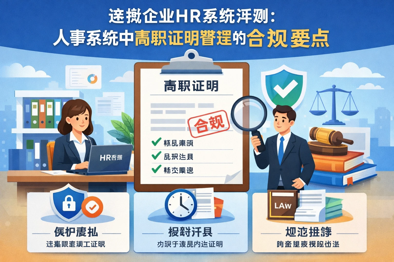 连锁企业HR系统评测:人事系统中离职证明管理的合规要点