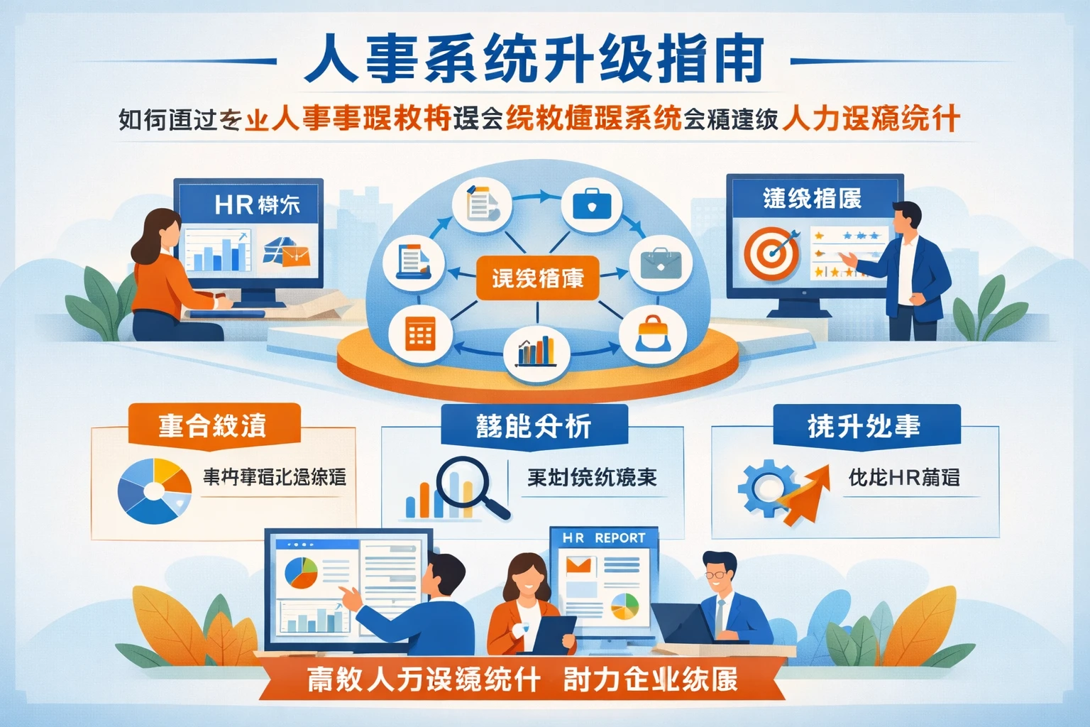 人事系统升级指南:如何通过专业人事管理软件整合绩效管理系统实现高效人力资源统计