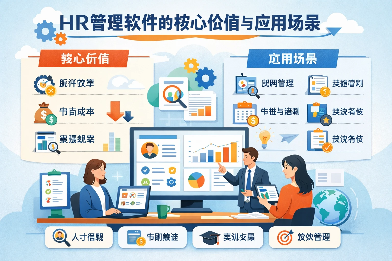 HR管理软件的核心价值与应用场景