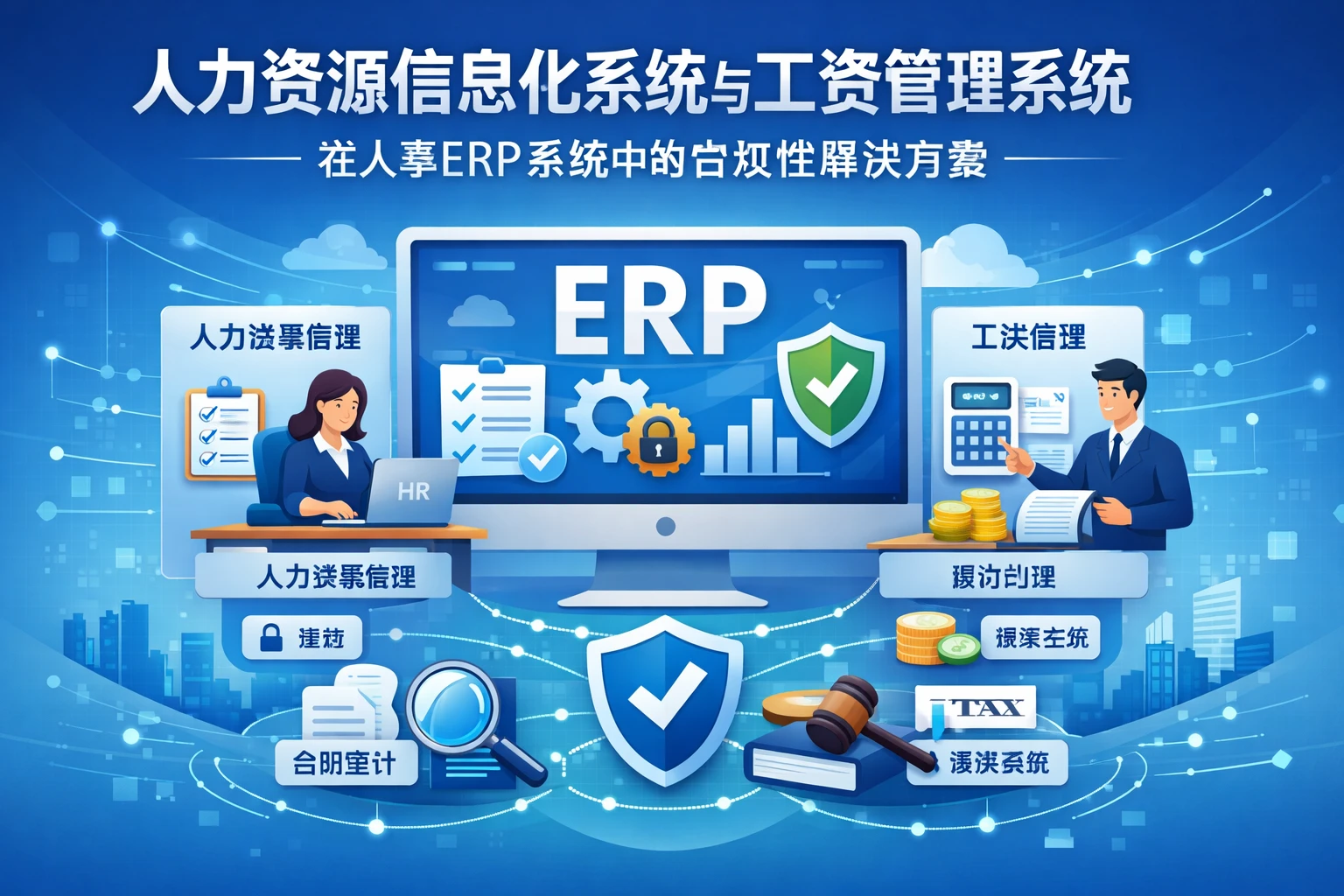 人力资源信息化系统与工资管理系统在人事ERP系统中的合规性解决方案
