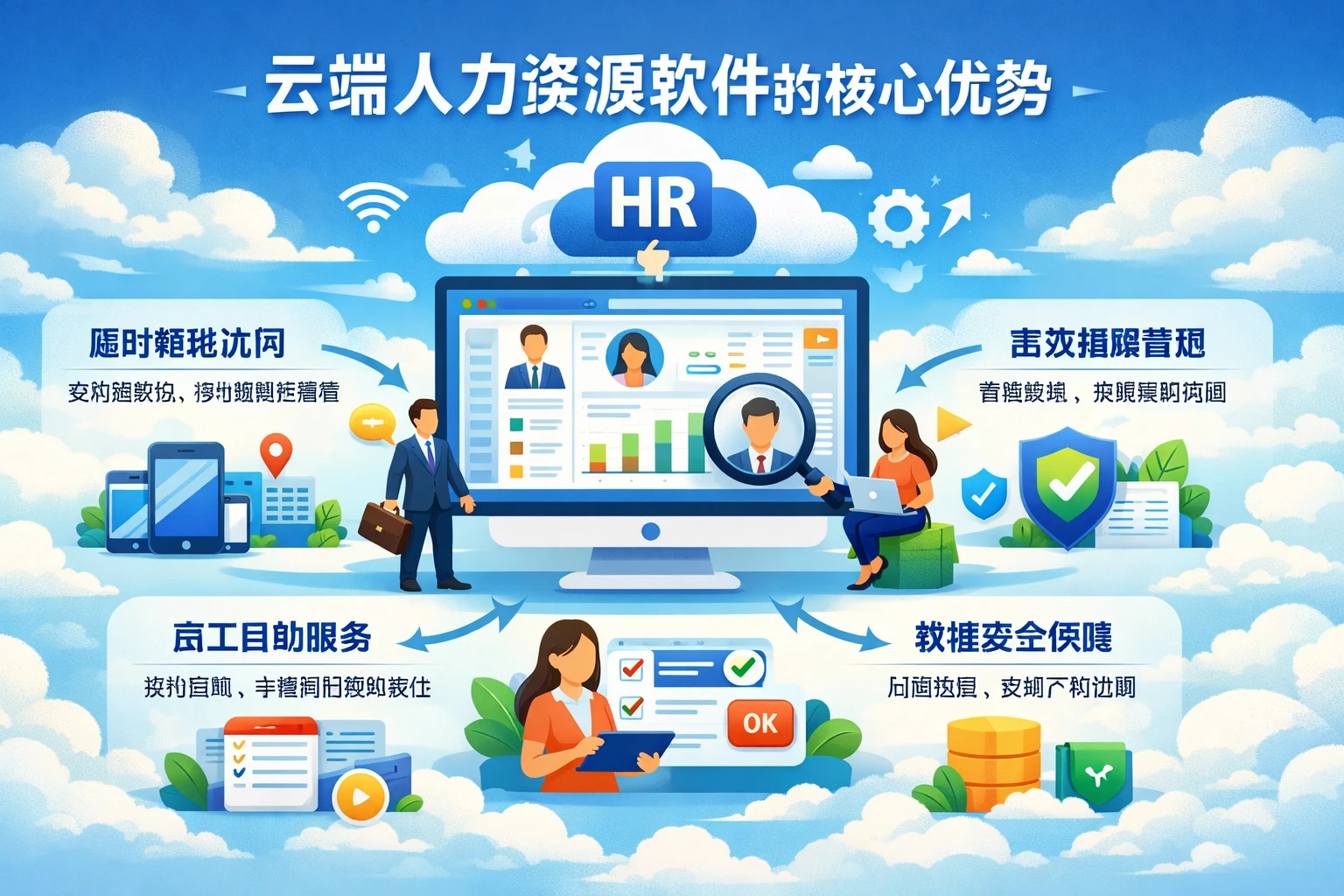 云端人力资源软件的核心优势
