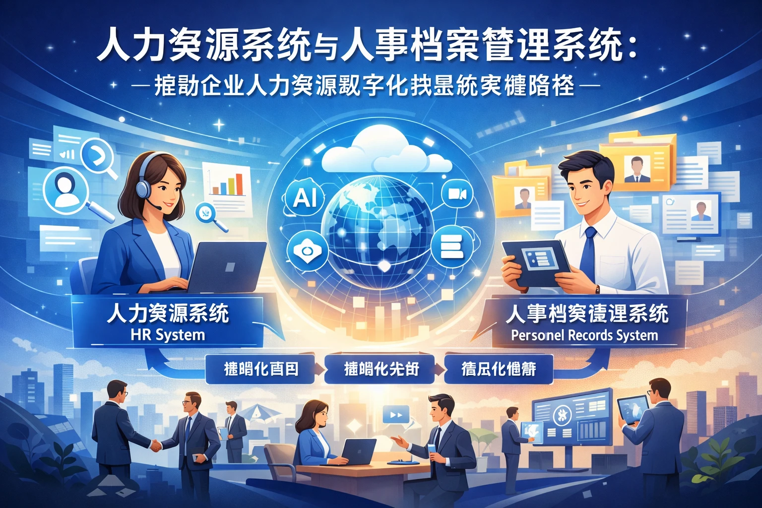 人力资源系统与人事档案管理系统:推动企业人力资源数字化转型的关键路径