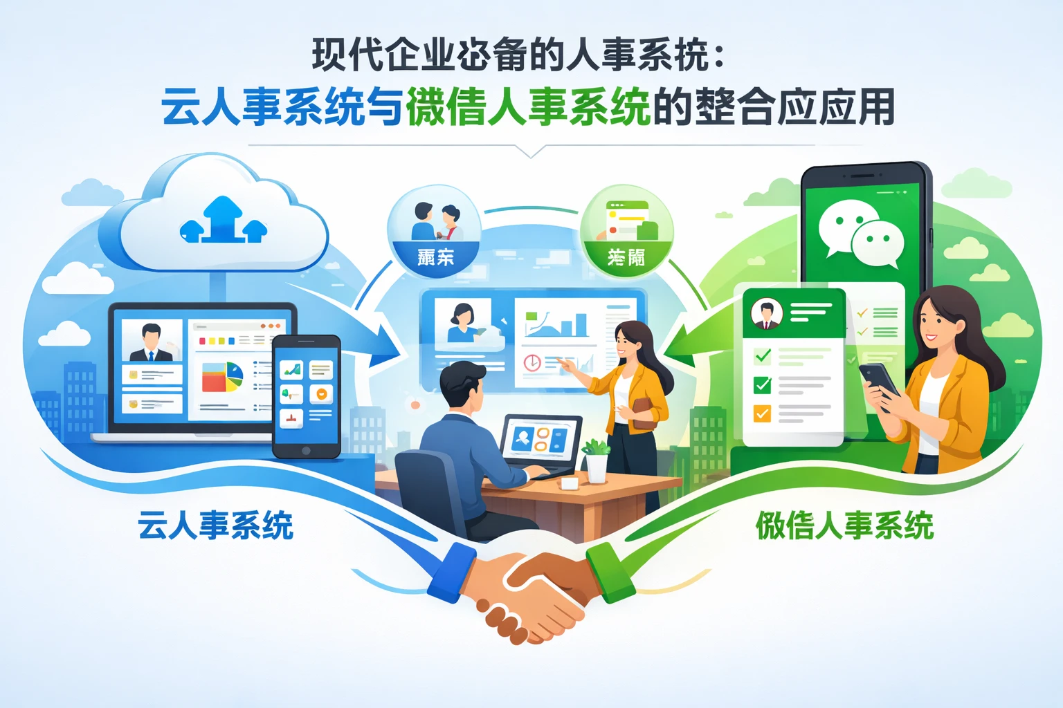 现代企业必备的人事系统：云人事系统与微信人事系统的整合应用
