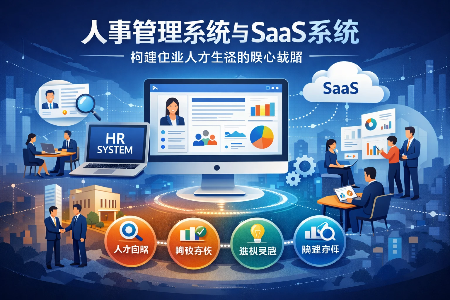 人事管理系统与SaaS系统：构建企业人才生态的核心战略