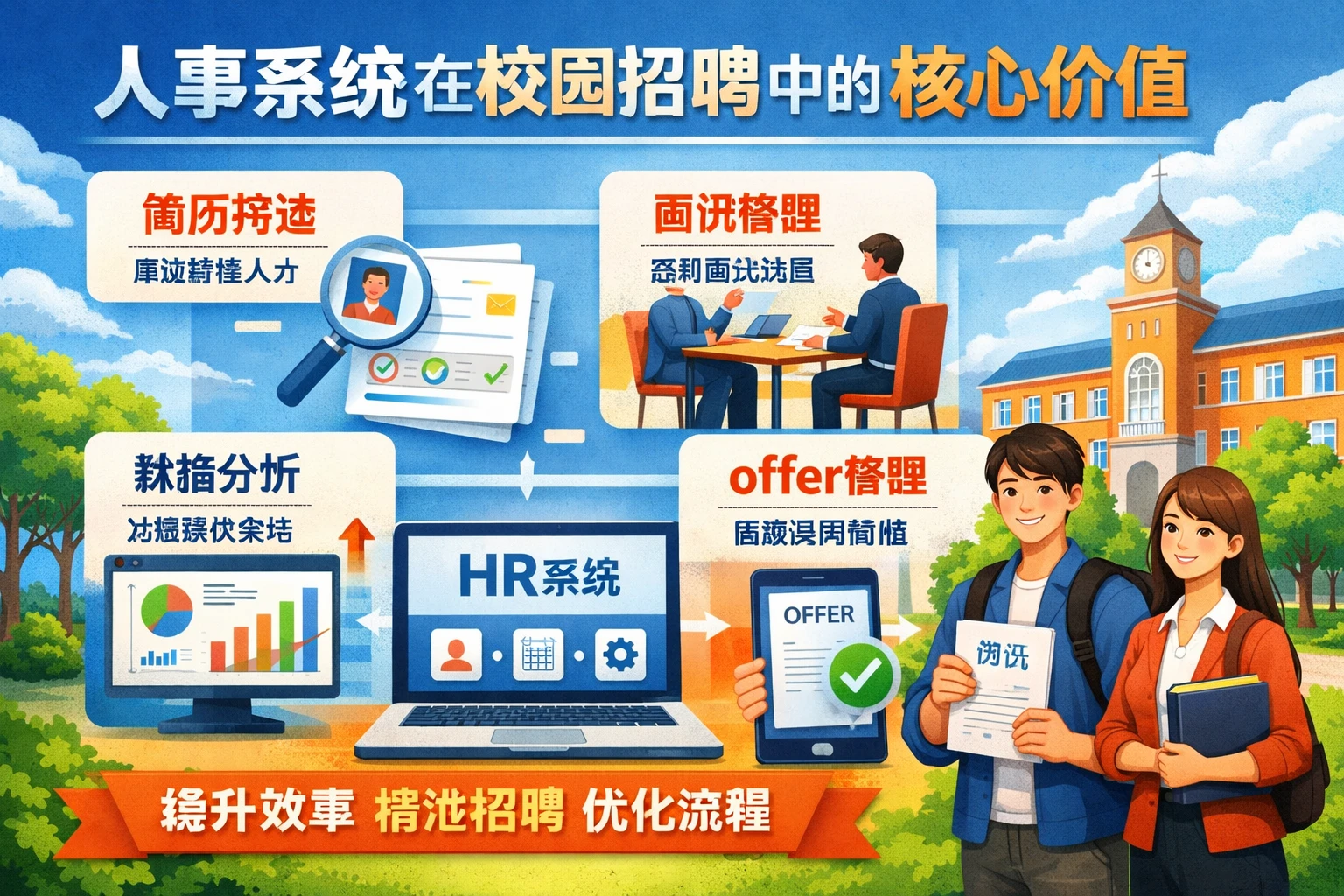 人事系统在校园招聘中的核心价值