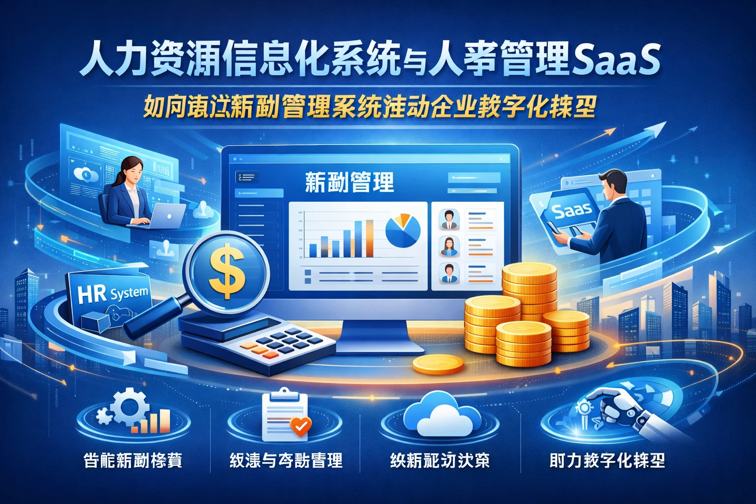 人力资源信息化系统与人事管理SaaS如何通过薪酬管理系统推动企业数字化转型