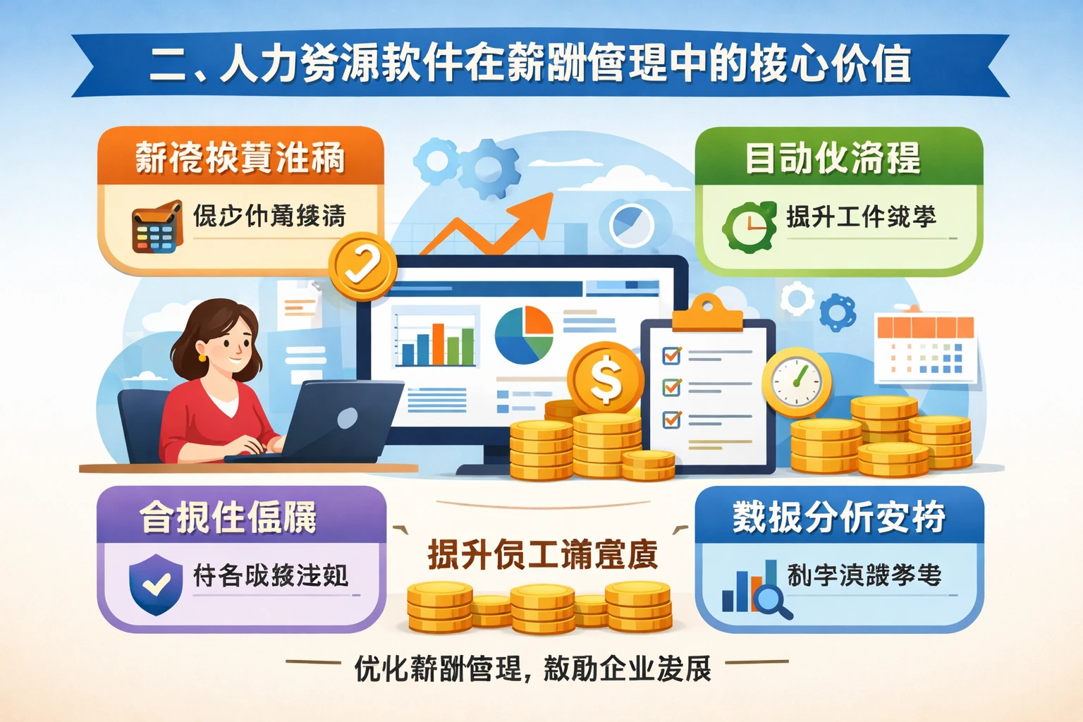 二、人力资源软件在薪酬管理中的核心价值