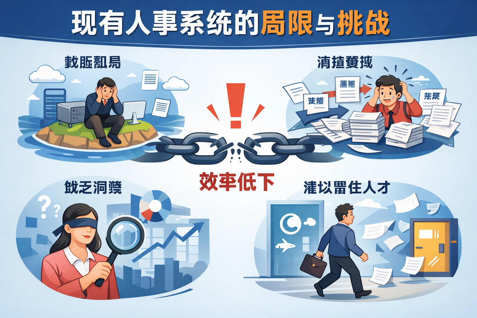 现有人事系统的局限与挑战