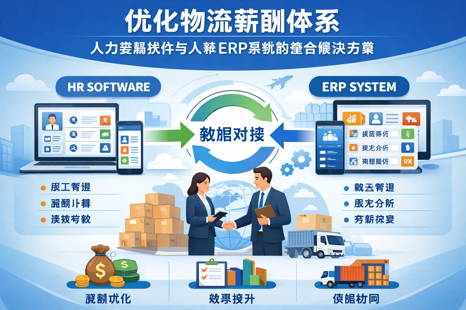 优化物流薪酬体系:人力资源软件与人事ERP系统的整合解决方案