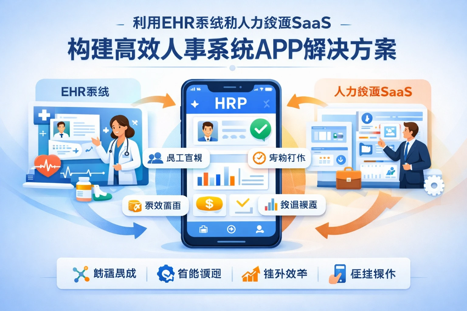 利用EHR系统和人力资源SaaS构建高效人事系统APP解决方案