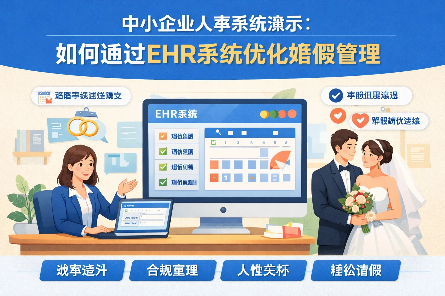 中小企业人事系统演示：如何通过EHR系统优化婚假管理