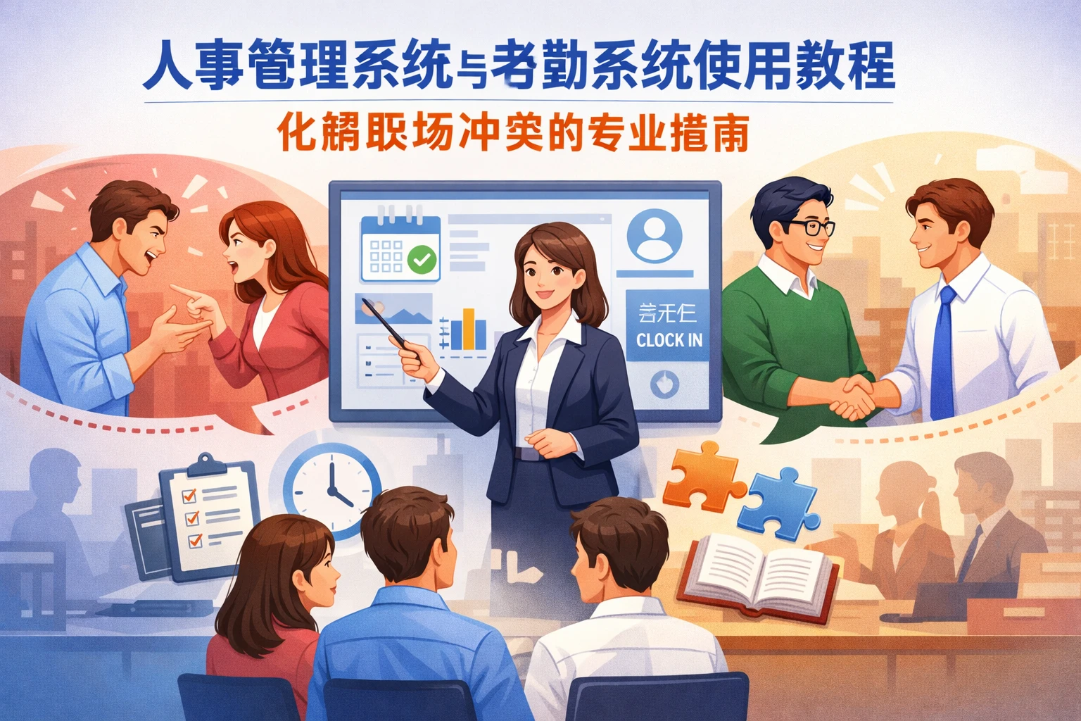 人事管理系统与考勤系统使用教程：化解职场冲突的专业指南