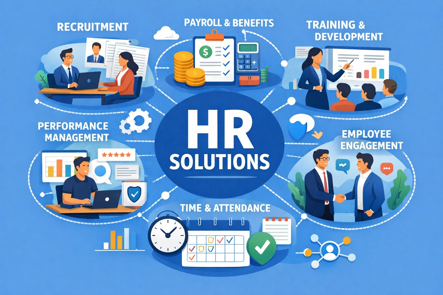 人力资源系统的解决方案