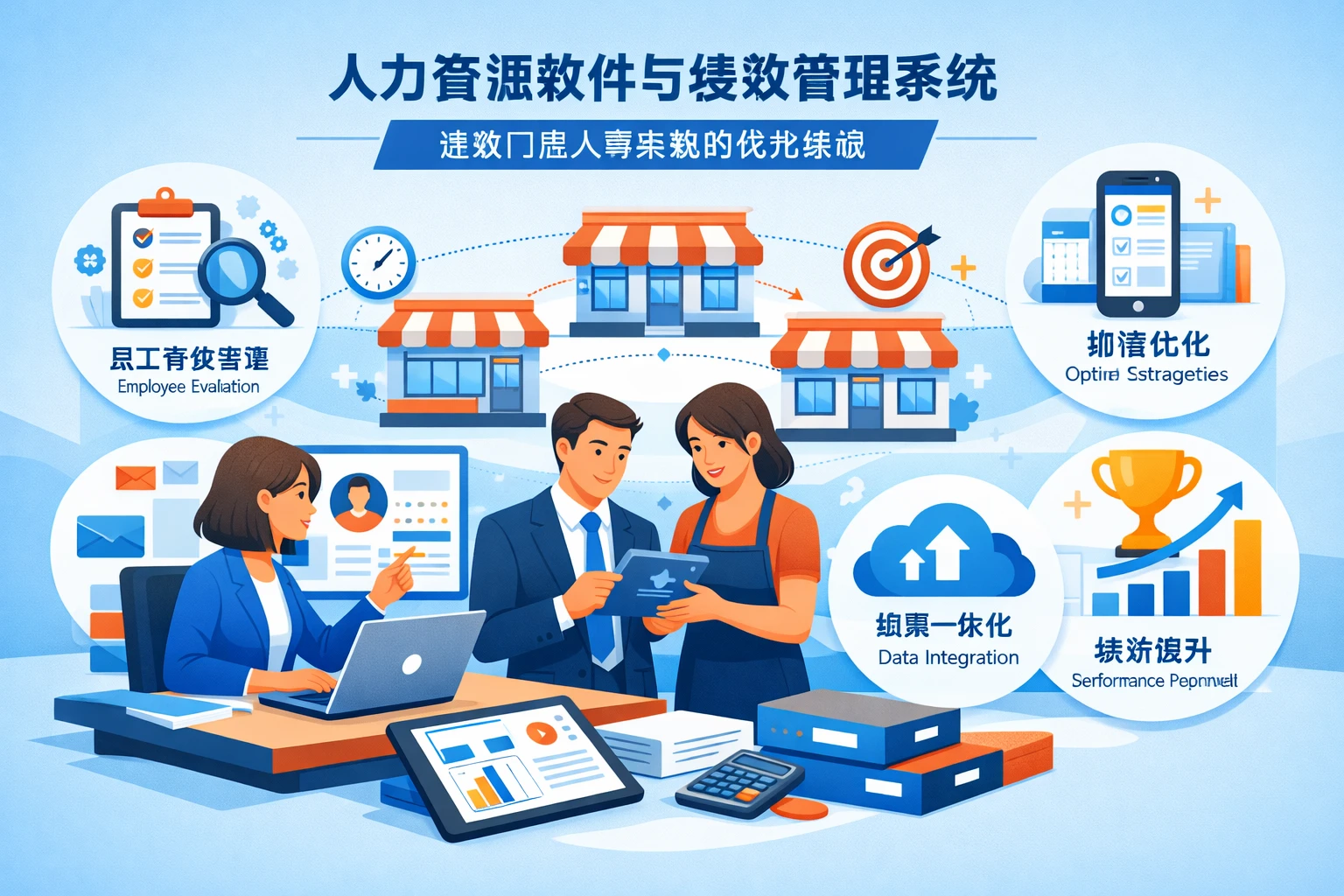 人力资源软件与绩效管理系统：连锁门店人事系统的优化策略