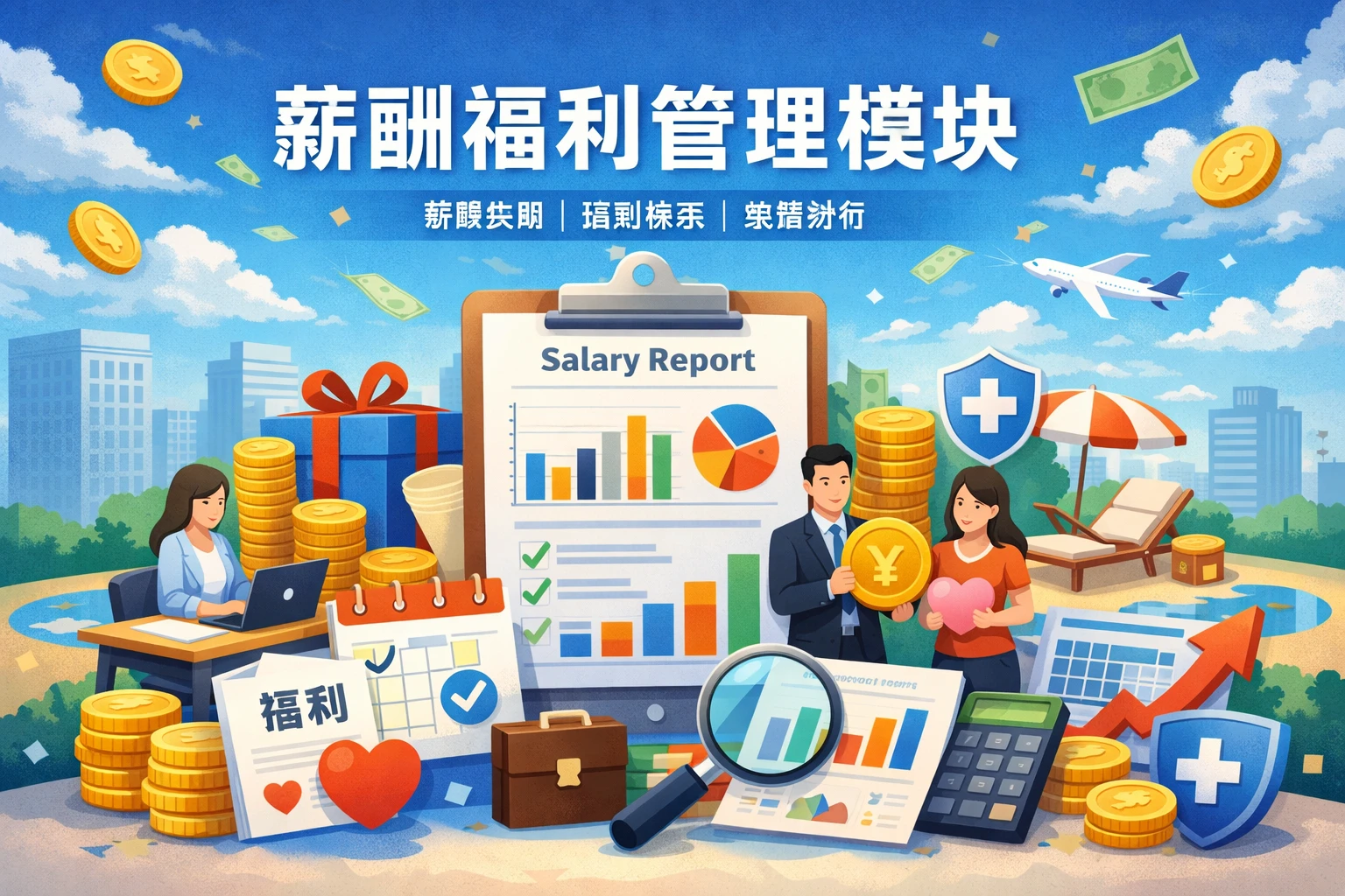 薪酬福利管理模块