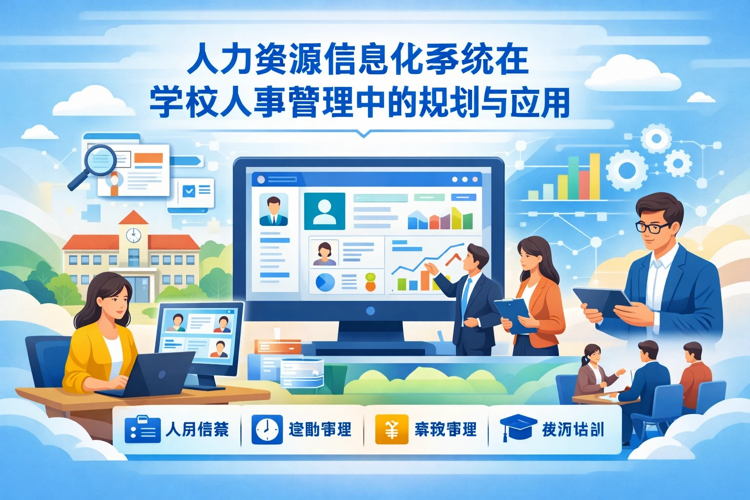 人力资源信息化系统在学校人事管理中的规划与应用