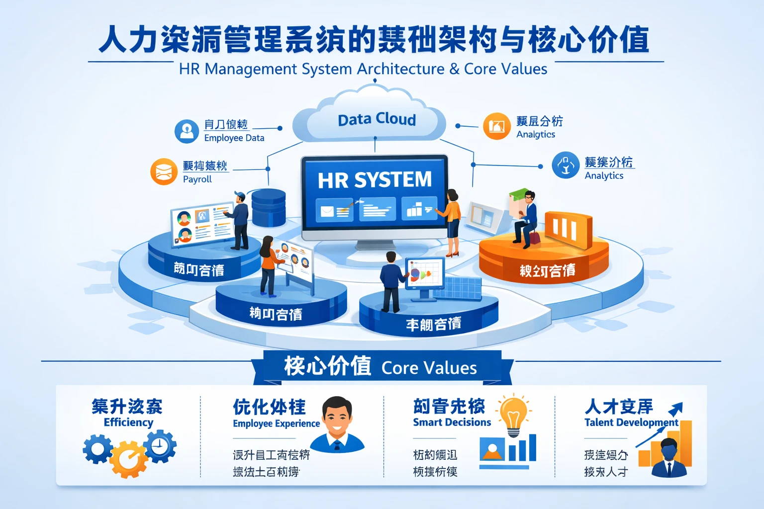 人力资源管理系统的基础架构与核心价值