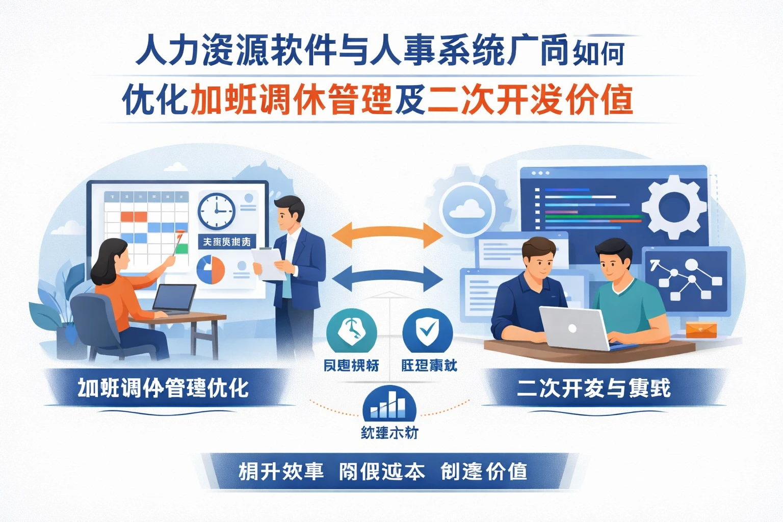 人力资源软件与人事系统厂商如何优化加班调休管理及二次开发价值