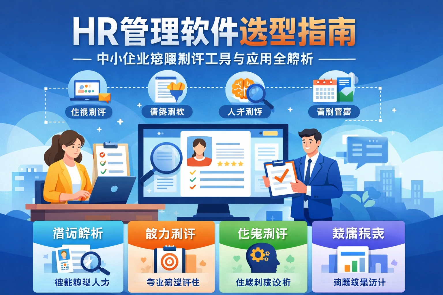 HR管理软件选型指南：中小企业招聘测评工具与应用全解析