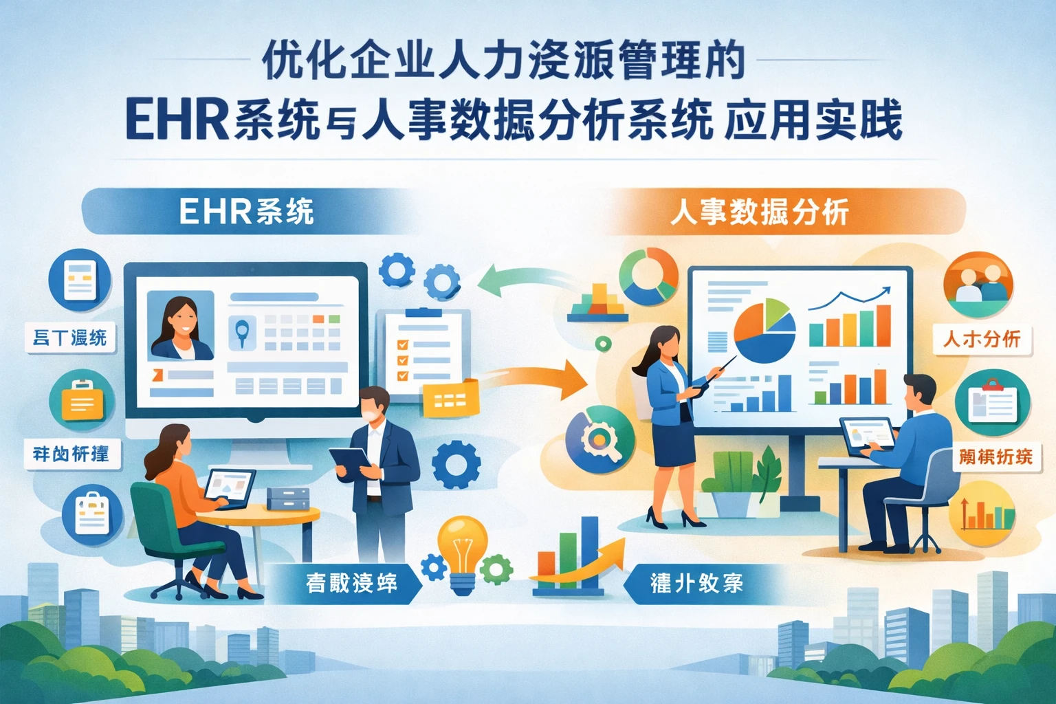 优化企业人力资源管理的EHR系统与人事数据分析系统应用实践