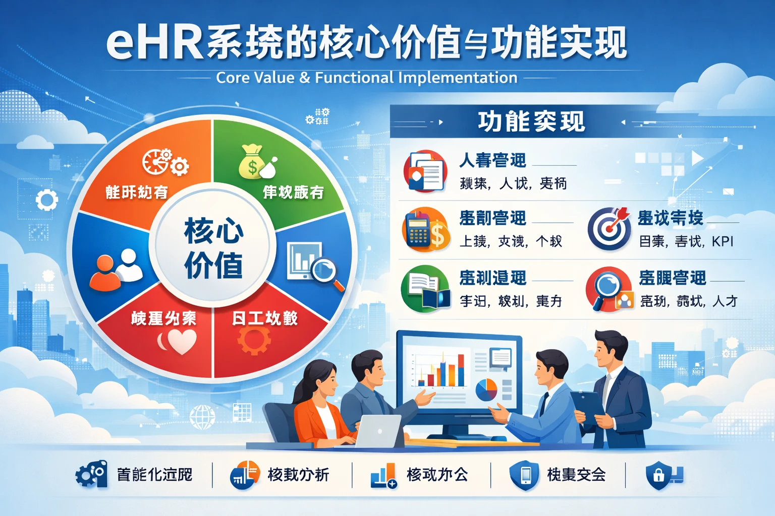 eHR系统的核心价值与功能实现