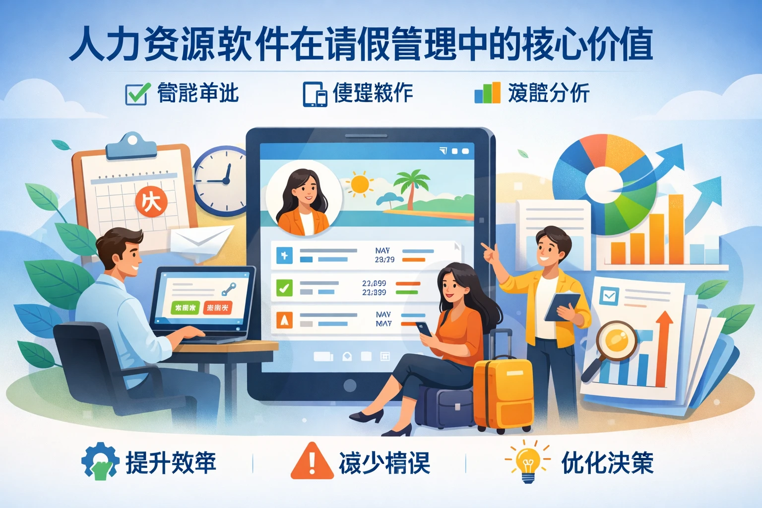 人力资源软件在请假管理中的核心价值
