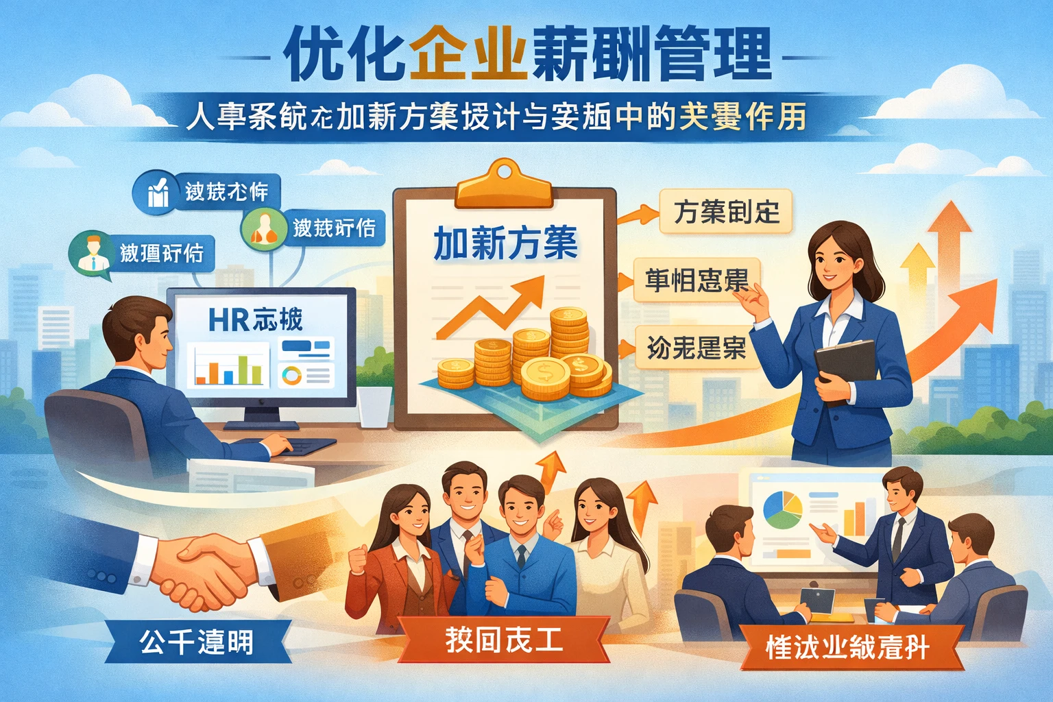 优化企业薪酬管理:人事系统在加薪方案设计与实施中的关键作用