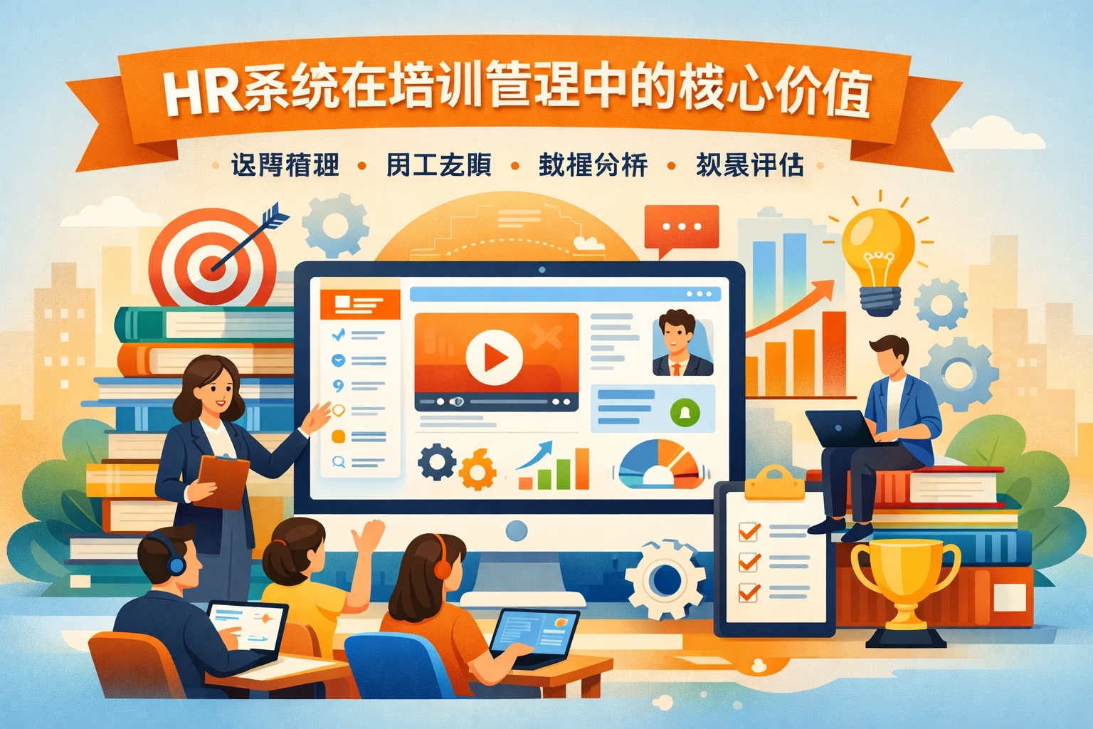 HR系统在培训管理中的核心价值