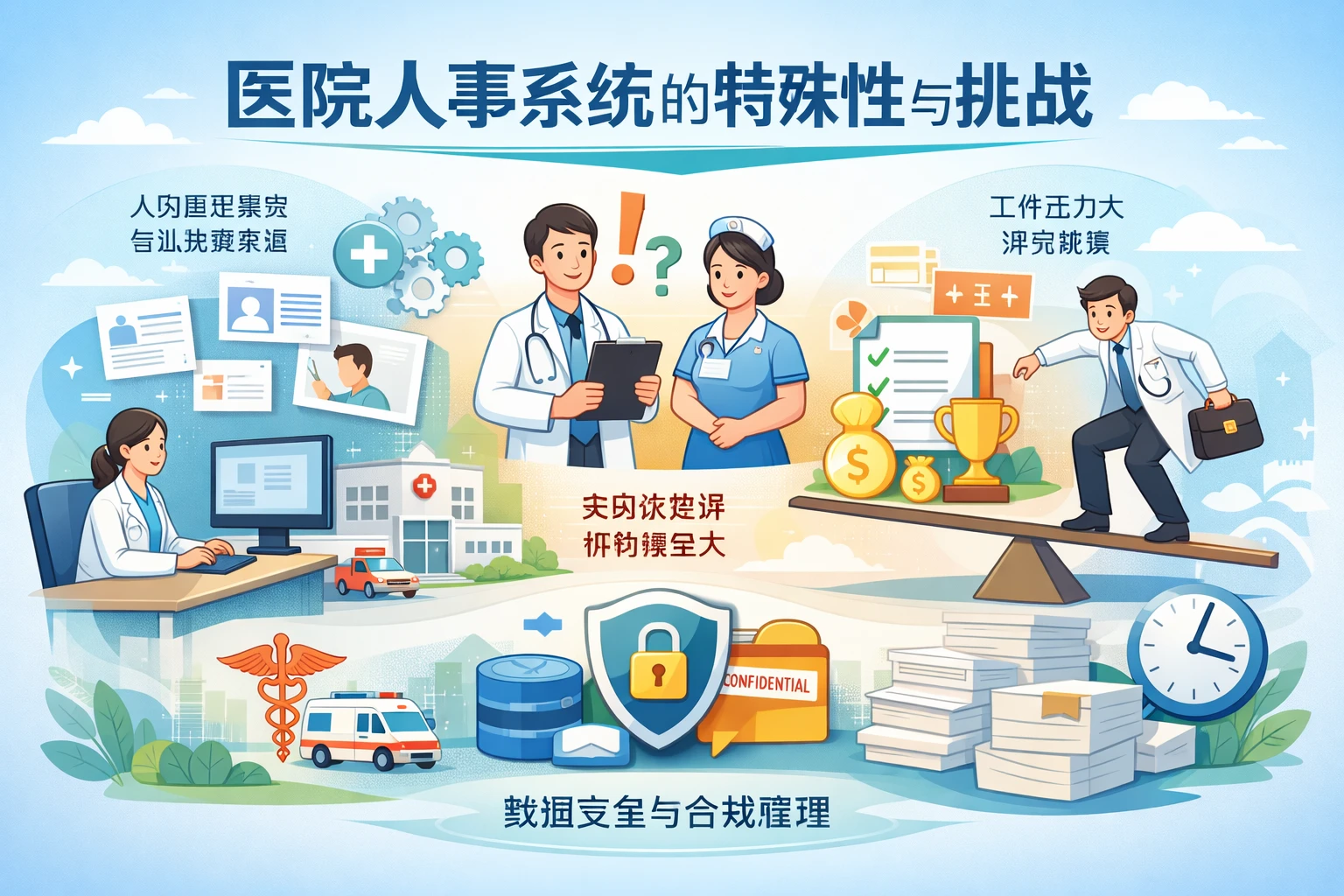 医院人事系统的特殊性与挑战