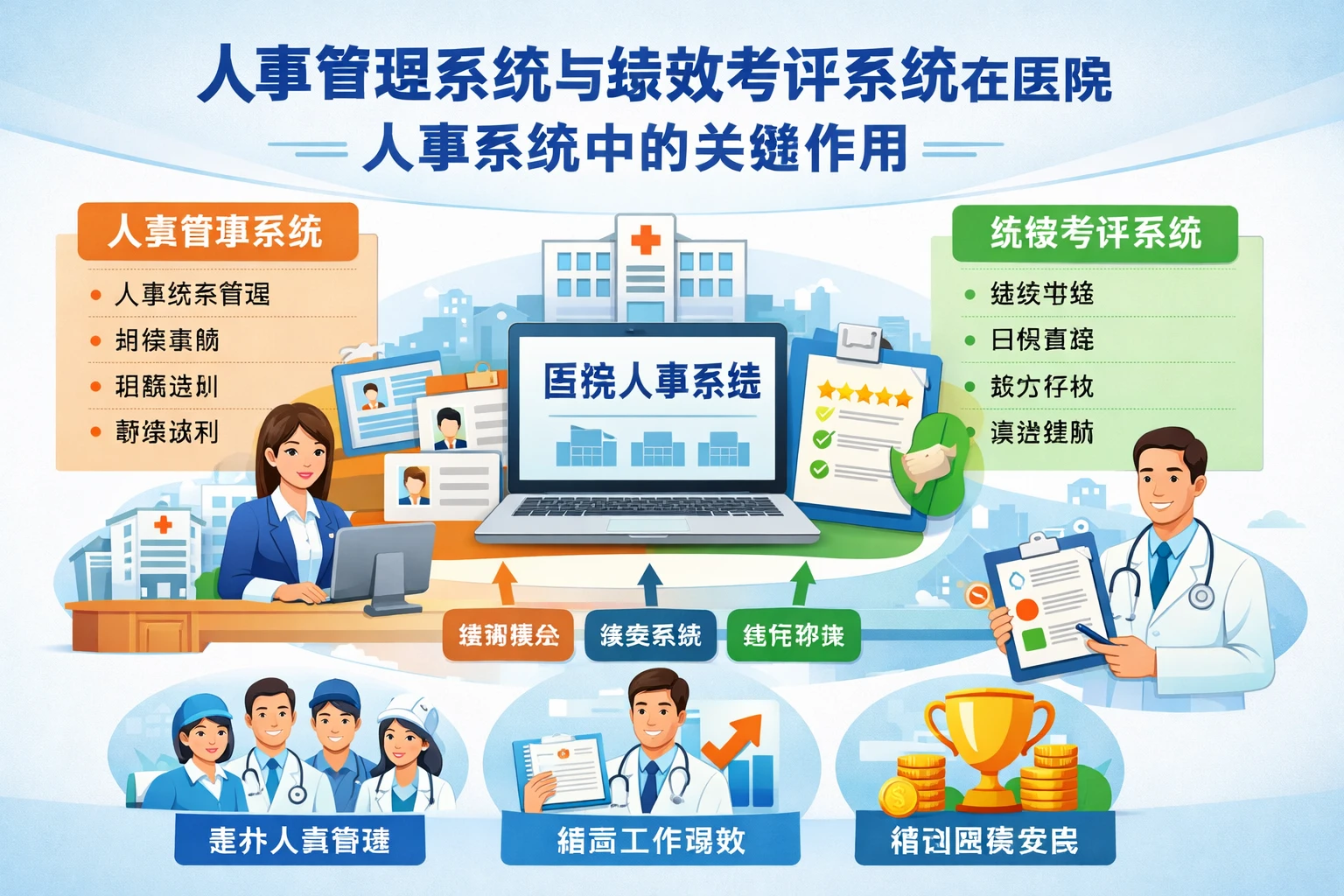 人事管理系统与绩效考评系统在医院人事系统中的关键作用