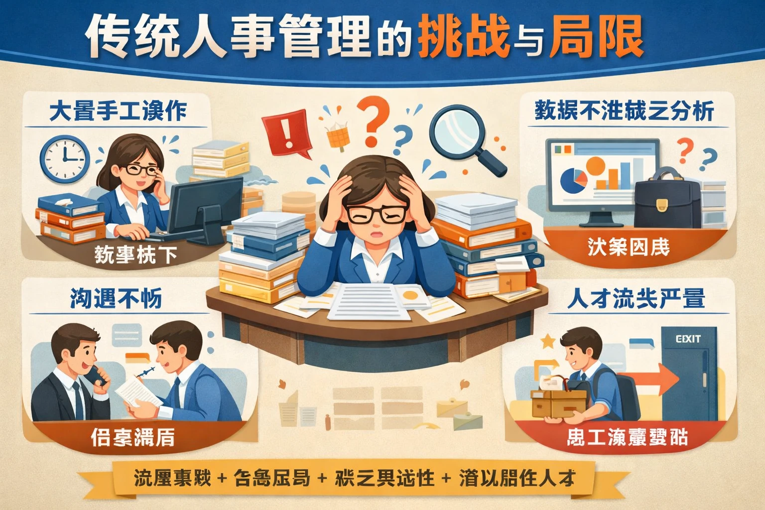 传统人事管理的挑战与局限