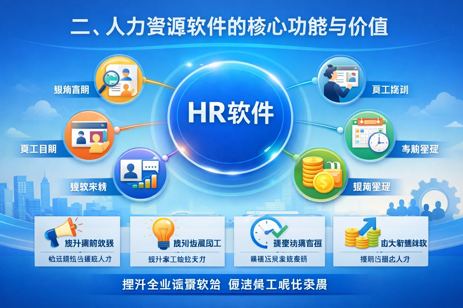 二、人力资源软件的核心功能与价值