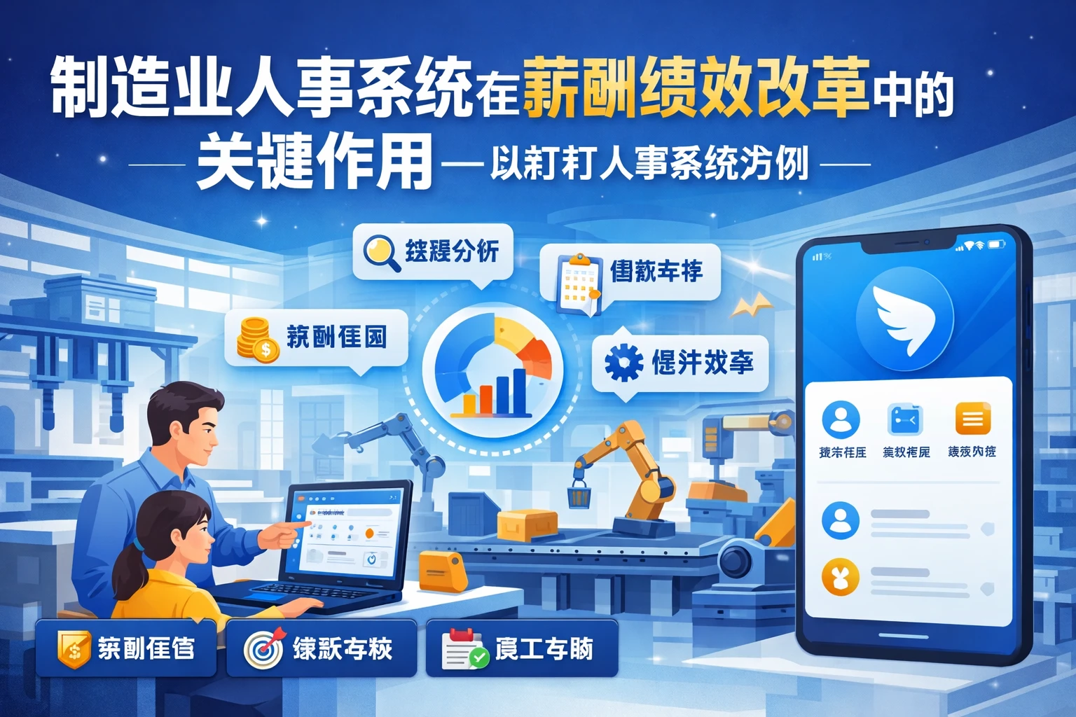 制造业人事系统在薪酬绩效改革中的关键作用——以钉钉人事系统为例