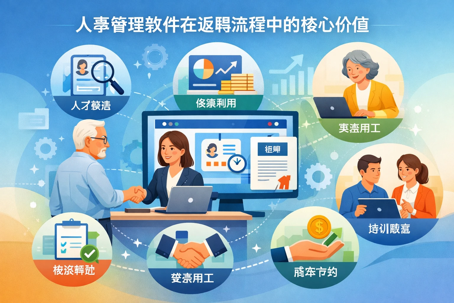 人事管理软件在返聘流程中的核心价值