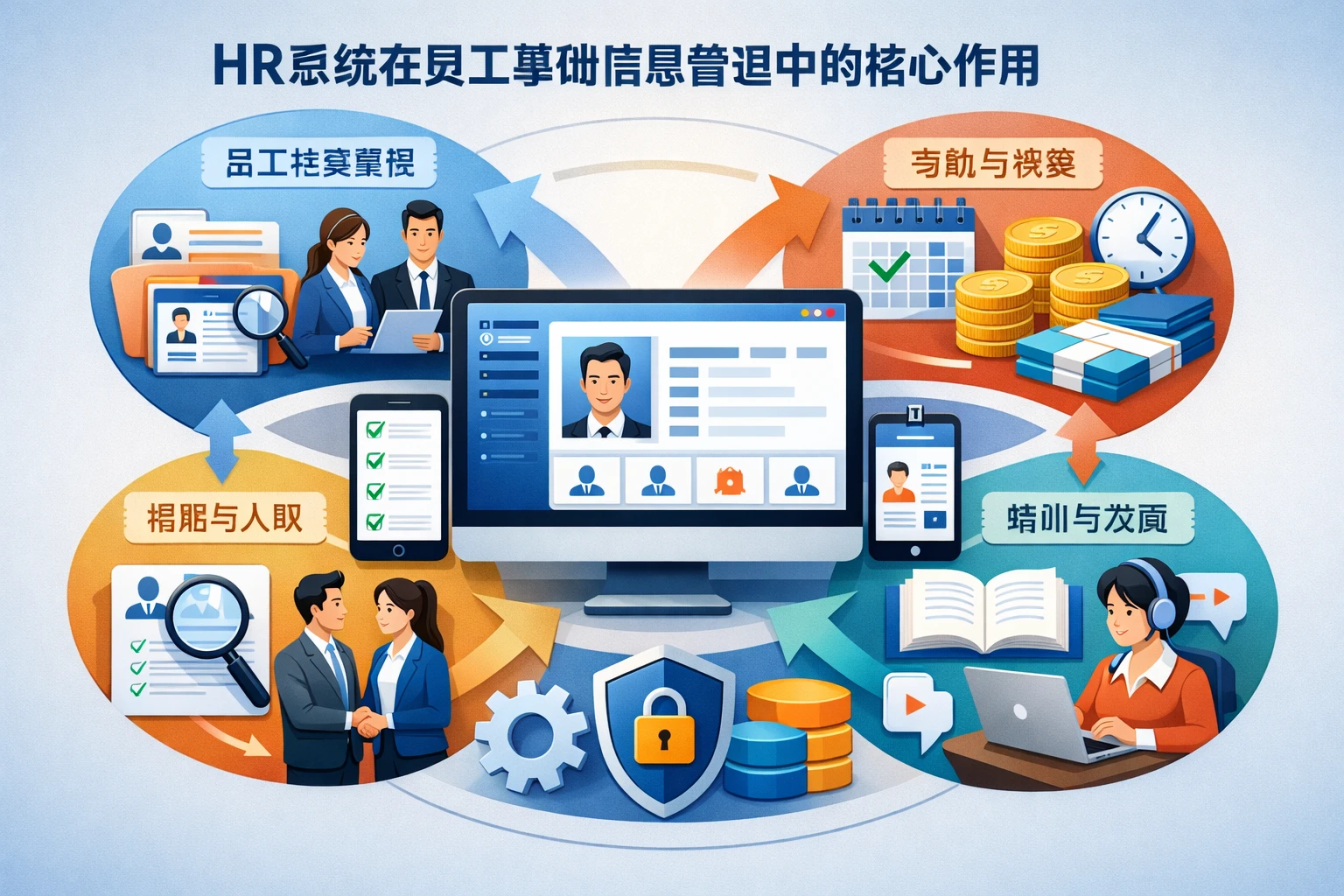 HR系统在员工基础信息管理中的核心作用