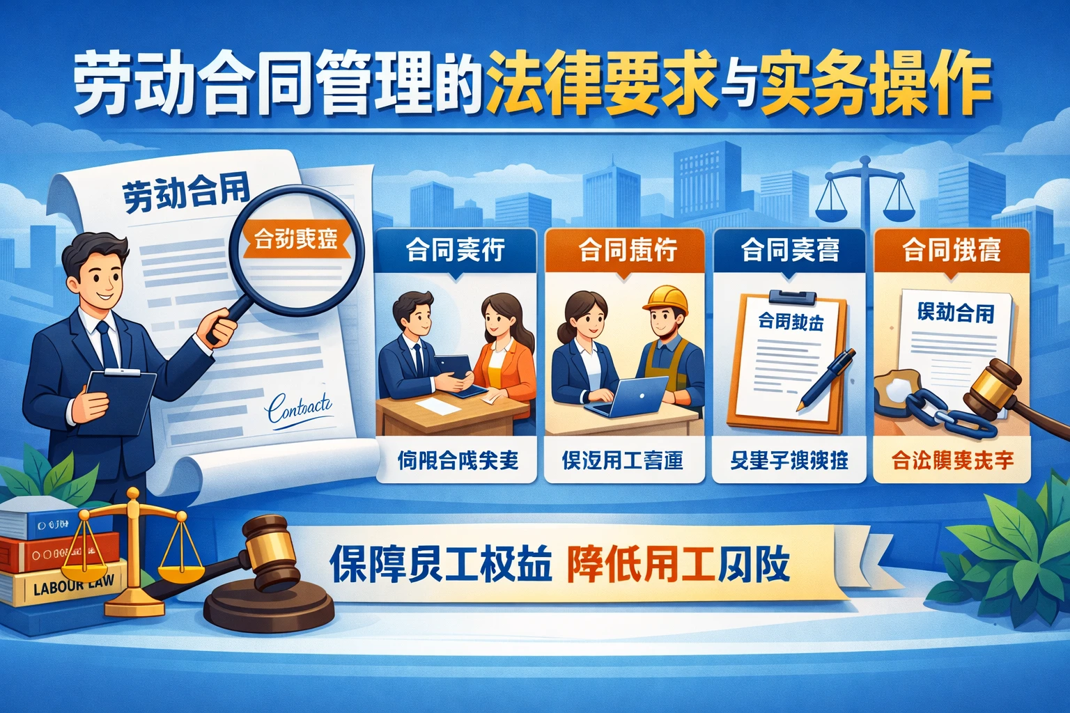 劳动合同管理的法律要求与实务操作