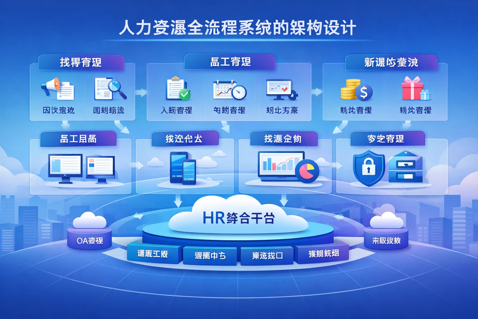 人力资源全流程系统的架构设计